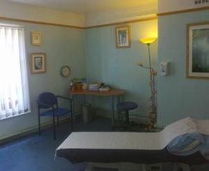 Treatment room, The Clinic, 34 Exchange Street, Norwich. image Copyright Andrew Cook 2020