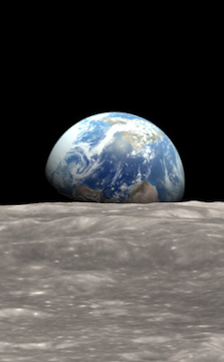 Earth Rise from the moon